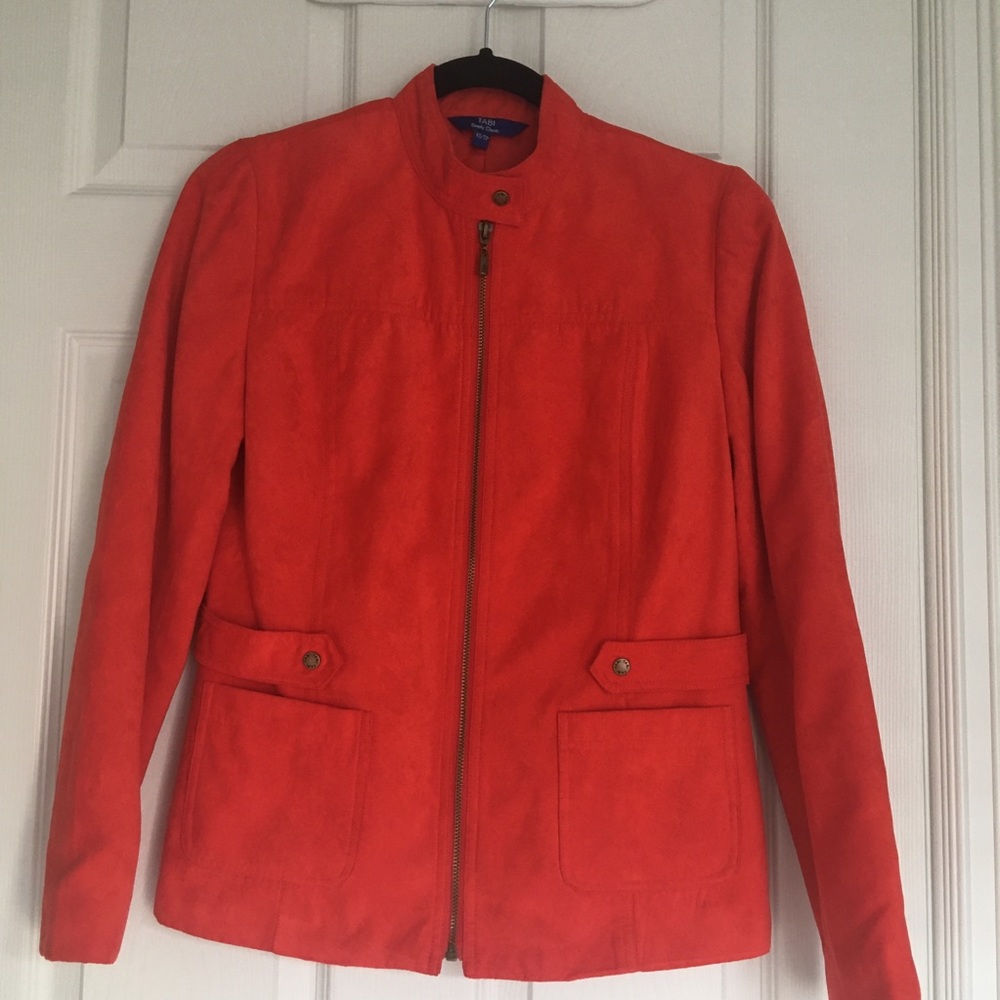 TABI Simply Classic Jacket Burnt Orange Size XS